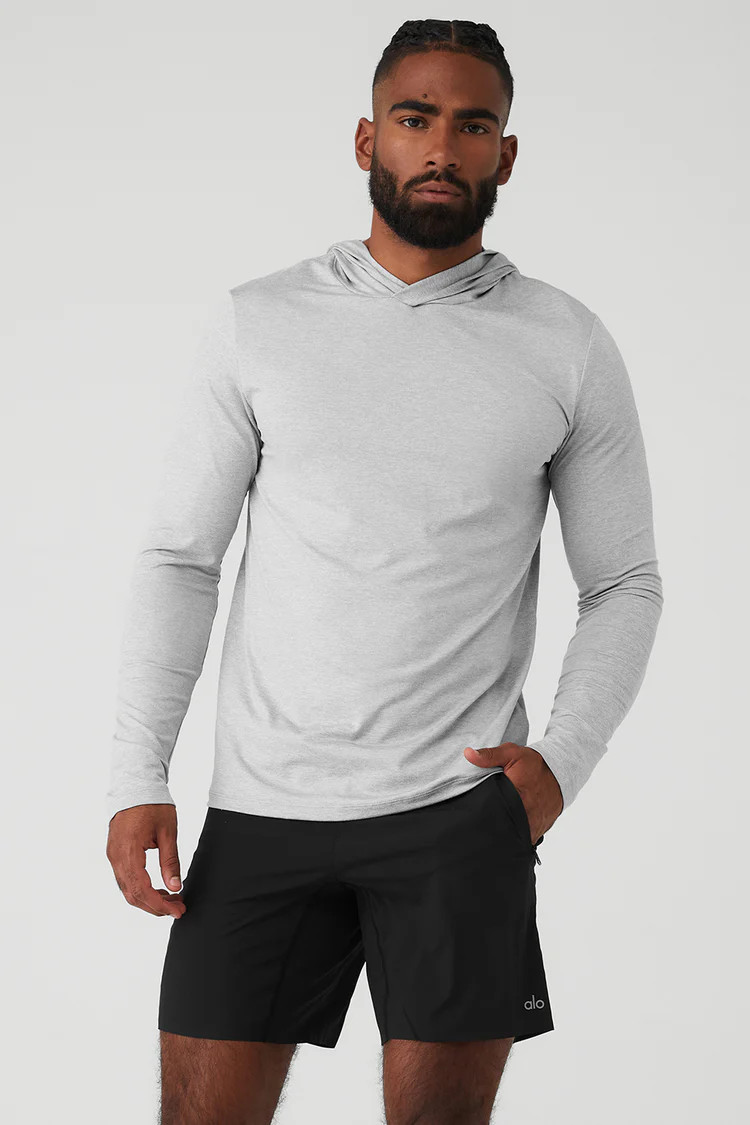 Conquer Reform Long Sleeve With Hood | Alo Yoga (US)