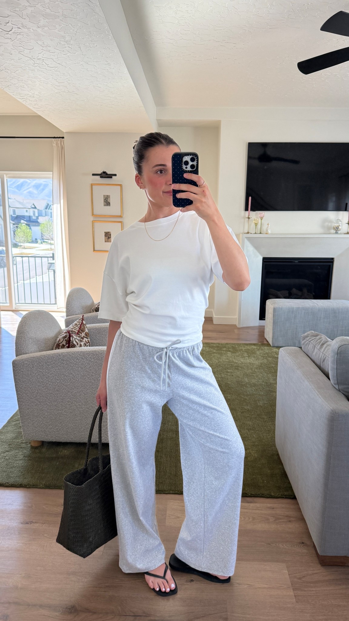 GILLMORE PANT GANG! Size small! XS in the white tee 🩶🪽

#LTKootd