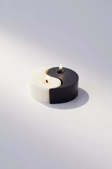 Yui Brooklyn Yin Yang Shaped Candle Set | Urban Outfitters (US and RoW)
