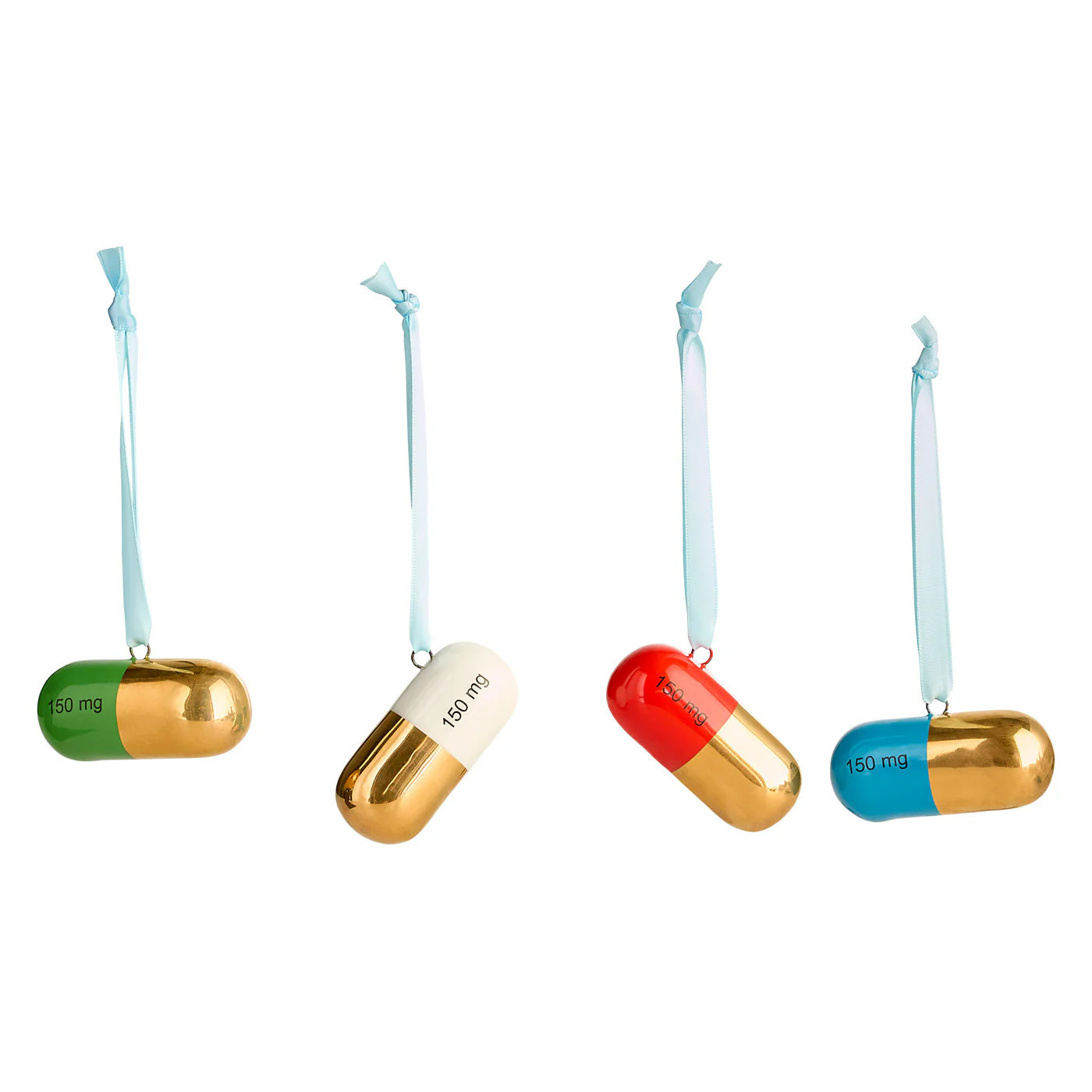 Full Dose Gold Ornament Set | Jonathan Adler US