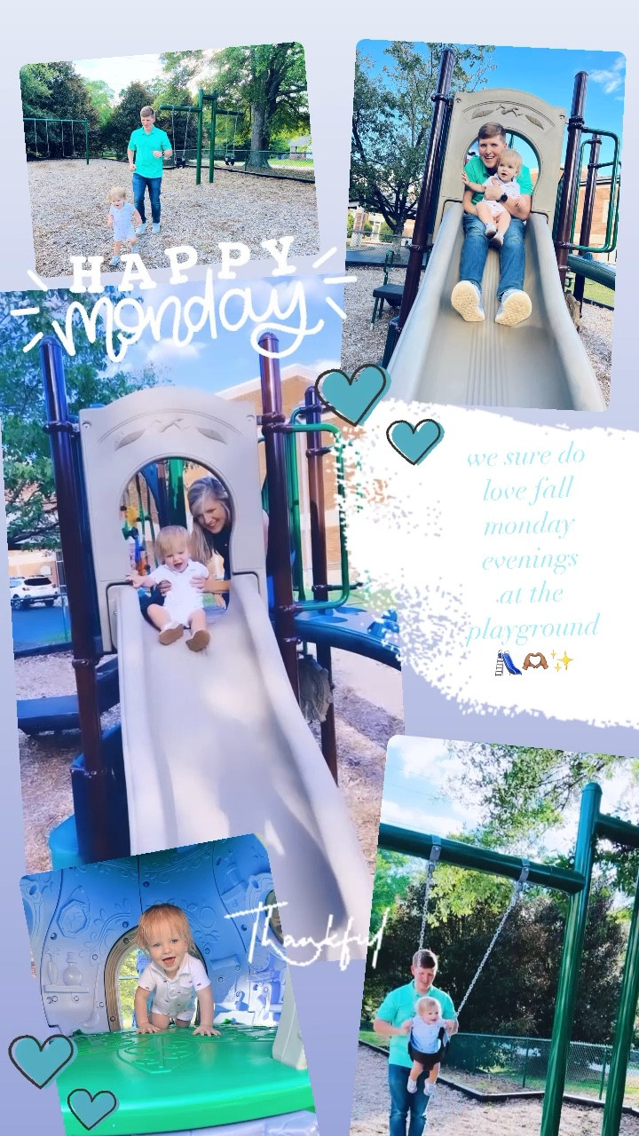we sure do love fall monday evenings at the playground 
🛝🫶🏽✨!! 

#LTKSeasonal #LTKfamily #LTKbaby