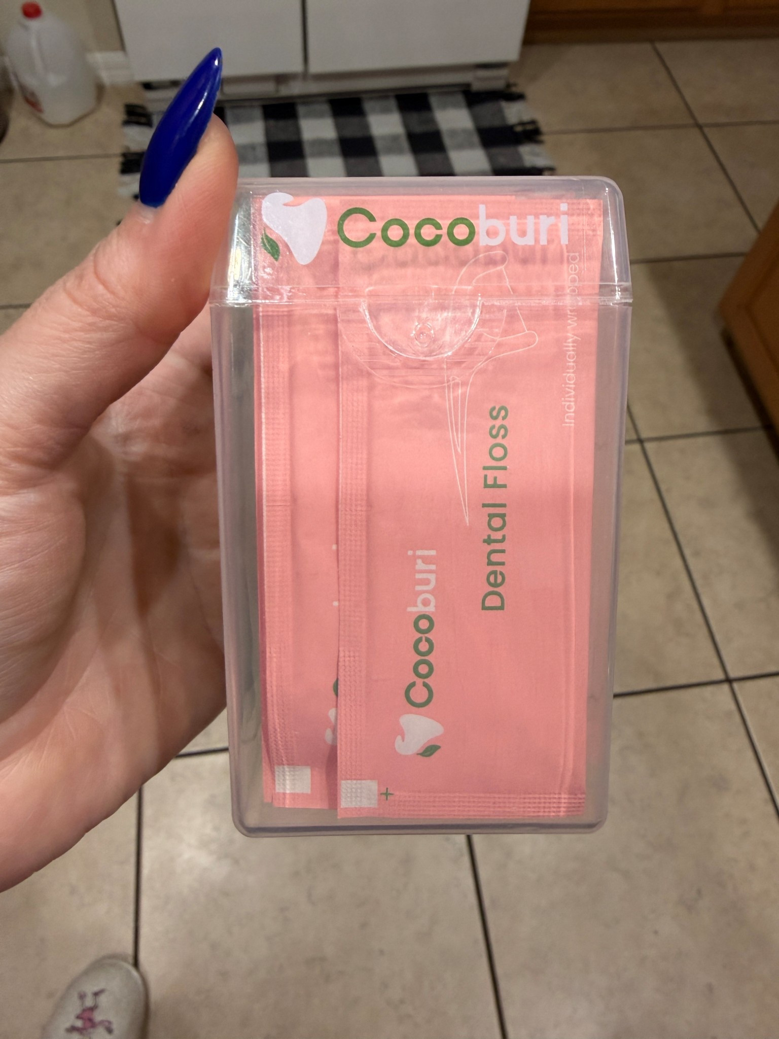 Coconut floss sticks 