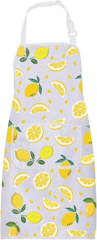 Lemon Aprons for Women with Pockets Lemon Lovers gifts Italian Chef Apron Summer Lemon Kitchen Ga... | Amazon (CA)