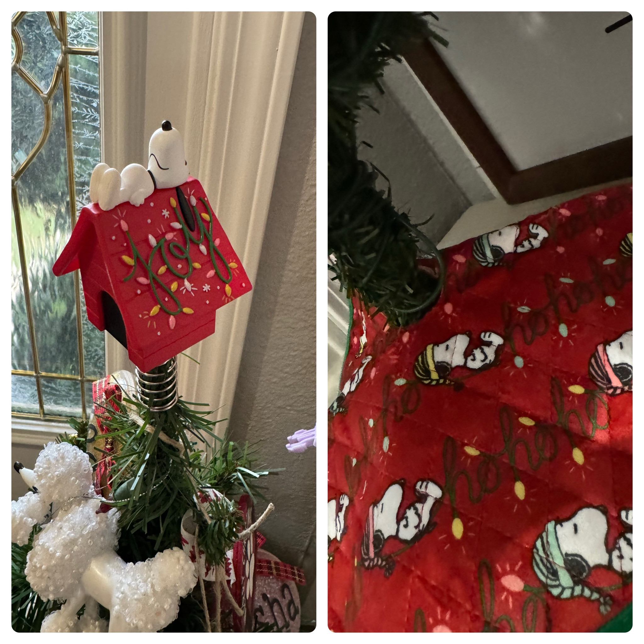 This is the sweetest Christmas tree topper for your dog tree.  Perfect for a small tree. It also comes with a tree skirt!

#LTKhome #LTKHolidaySale #LTKSeasonal