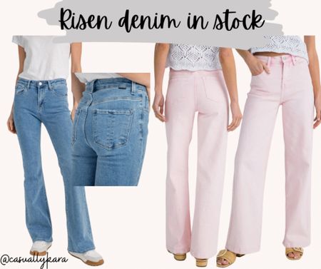 Currently in stock! I have 2 pairs of Risen jeans and absolutely love them! 

#LTKover40 #LTKfindsunder100