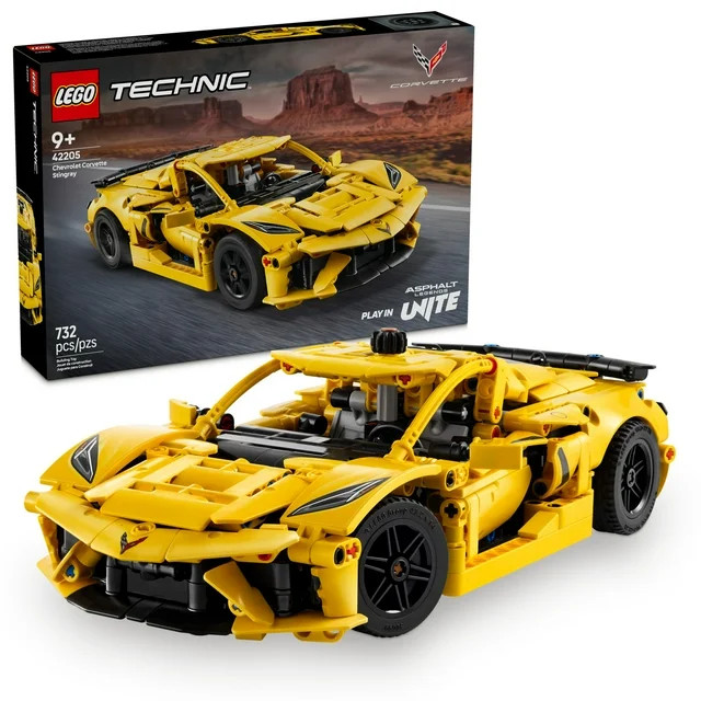 LEGO Technic Chevrolet Corvette Stingray Toy Car - Building Toy Set for Kids, Boys and Girls, Age... | Walmart (US)