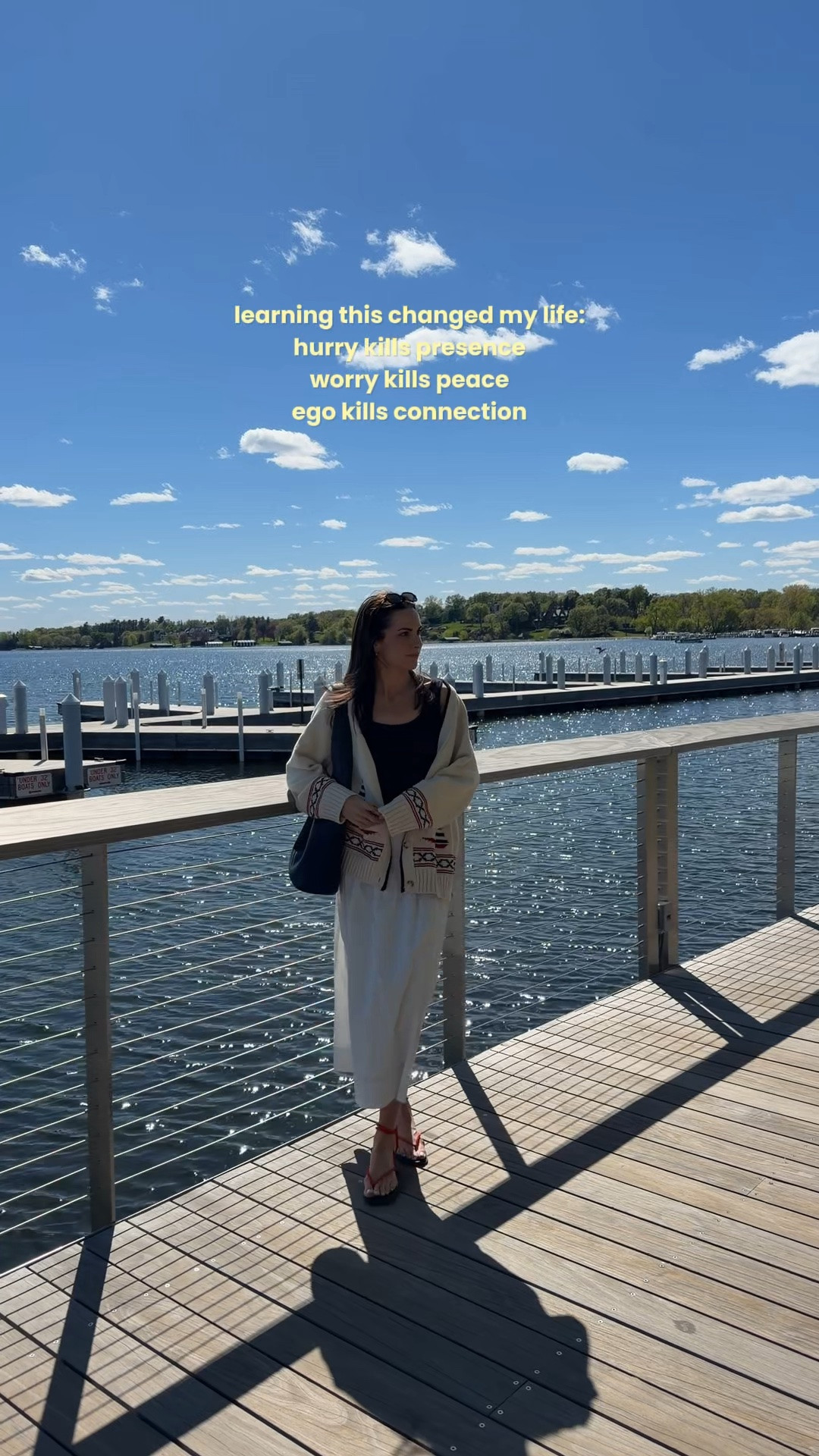 🙌🏼🙌🏼 
Sailboat cardi and bra free tank are on maj sale! Extra 15% off w code AFSUMMER 👇🏼
Cardi: sized up 1 (M)
Tank: tts (S)

White midi skirt: tts (S)
Red paracord lace up sandals: tts

#LTKstorytime #LTKootd #LTKSaleAlert