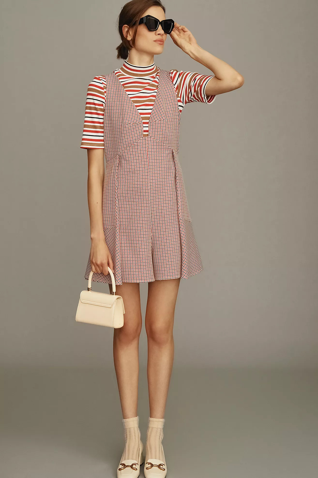 Mare Mare Sleeveless Tweed Romper | Anthropologie (US)