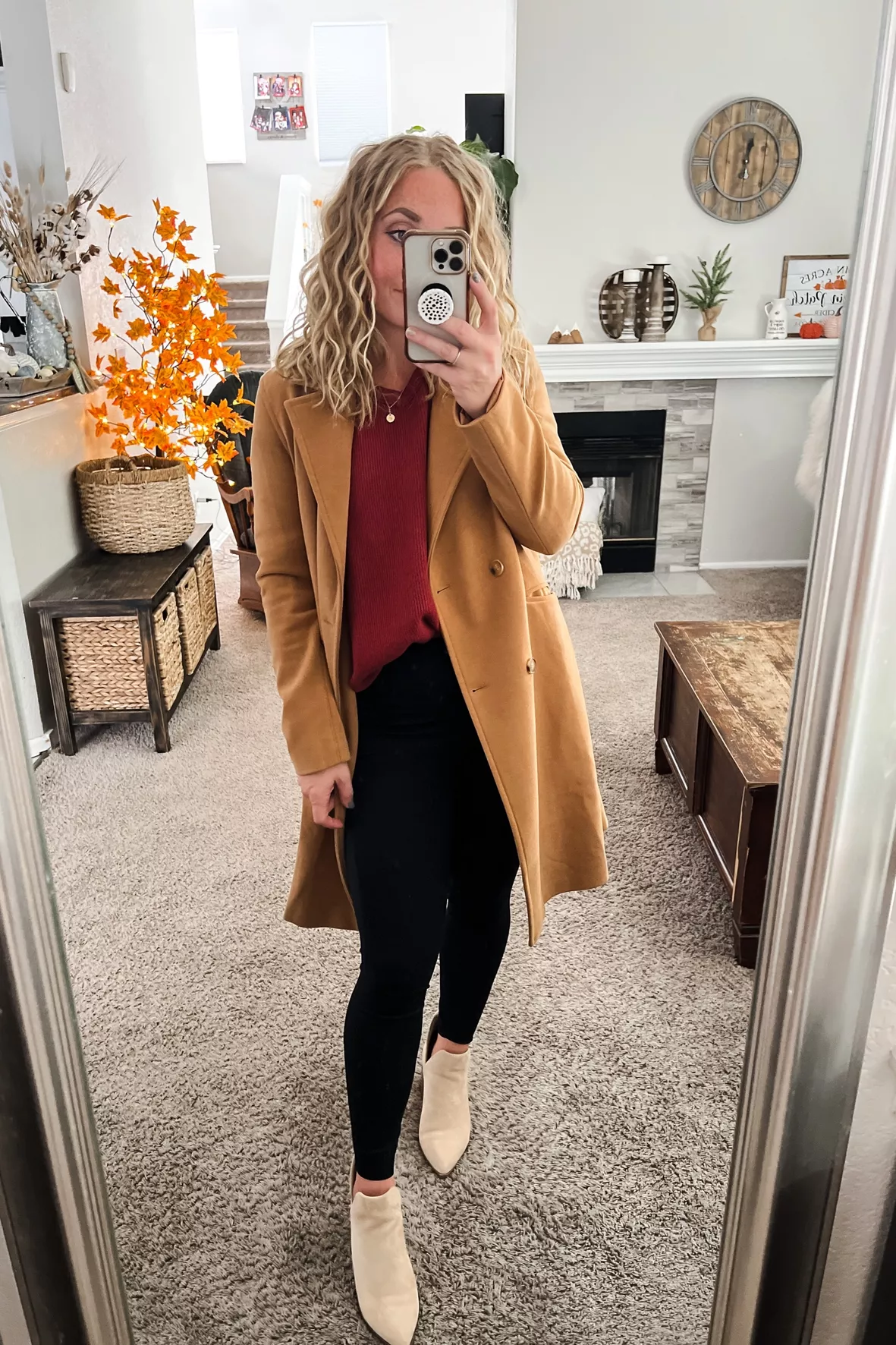 Oversized Single-breasted Jacket curated on LTK  Plus size fall fashion, Plus  size fall outfit, Plus size winter outfits
