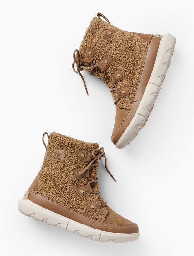 Sorel Explorer™ II Joan Cozy Waterproof Suede Boot | Talbots