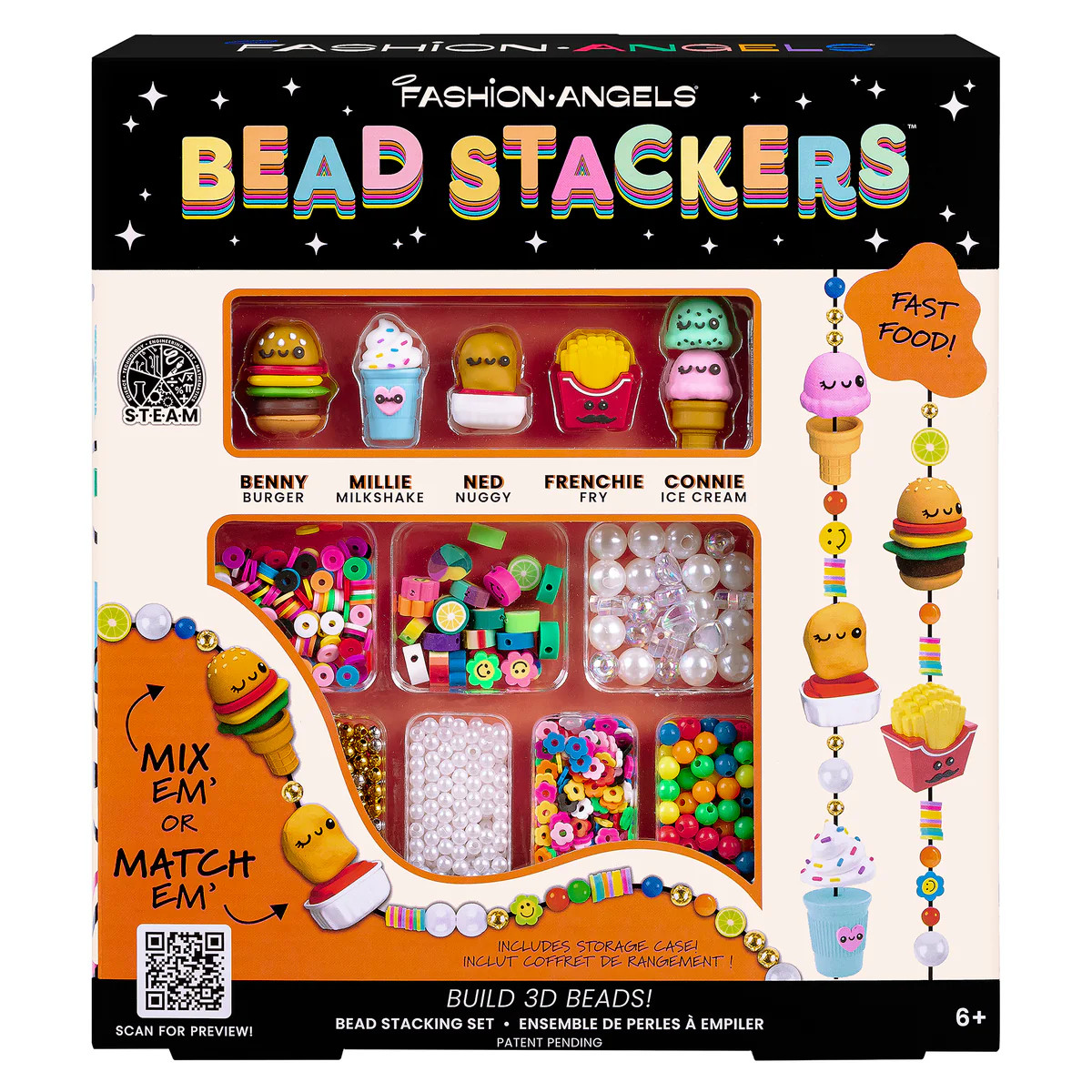 Fast Food Bead Stackers | Fashion Angels