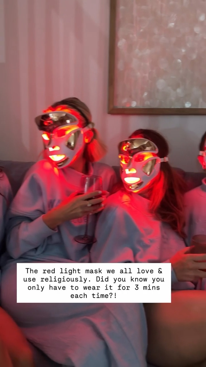 As you can see, several of my employees have bought the red light mask, and they love it! Did you know you only wear it for 3 minutes? We did it in the morning & at night!

Loverly Grey, red light mask, skincare, beauty 

#LTKBeauty