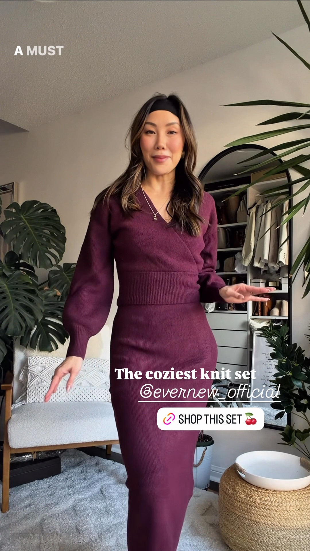 The coziest elevated knit in a rich berry hue — perfect for winter and the holiday season. Soft, cozy, and polished with statement puff sleeves and flattering wrap detailing that instantly makes it feel luxe.
Classy enough for work, yet chic for holiday parties, dinners, or special events. Swap your accessories and it transforms from office-ready to evening look. Plus, this is from their petite collection! 
Shop details: berry knit dress, elevated winter outfit, holiday party dress, classy workwear, cozy chic style, wrap knit dress, puff sleeve dress, elegant seasonal outfits, capsule wardrobe staple.

#LTKPetite #LTKHoliday #LTKWorkwear