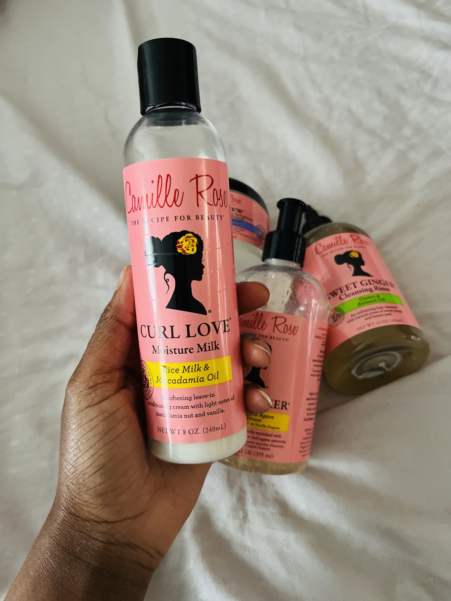 Camille Rose — one of the best! I’m obsessed with their curl maker for my Wash N Gos! 
