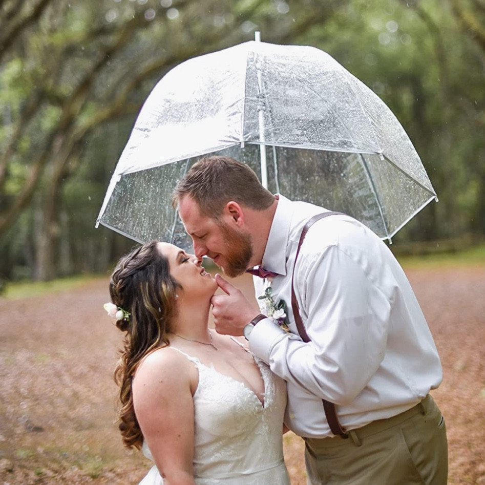 Clear umbrella / wedding umbrella / white umbrella / bachelorette / engagement / bridal shower / bride gift / travel / vacation / work

#LTKworkwear #LTKtravel #LTKwedding