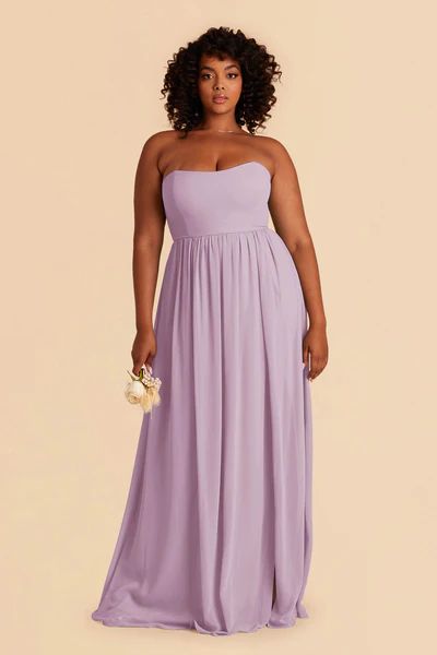 August Convertible Dress Curve - Lavender | Birdy Grey