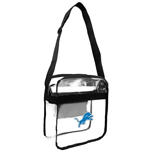 Littlearth NFL Detroit Lions Clear Crossbody Carryall, Team Color, 12" x 12" x 6 | Amazon (US)