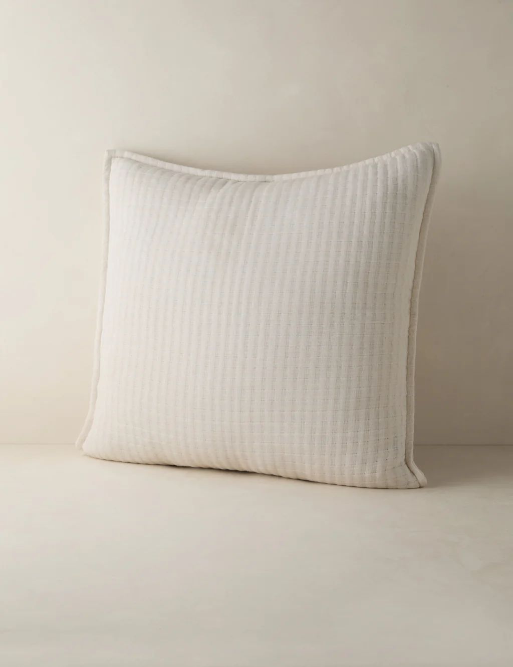 Somerset Cotton Quilted Sham | Lulu and Georgia 