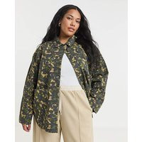 Simply Be Camo Utility Jacket Camouflage - Simply Be - Size: 20 | JD Williams (UK)