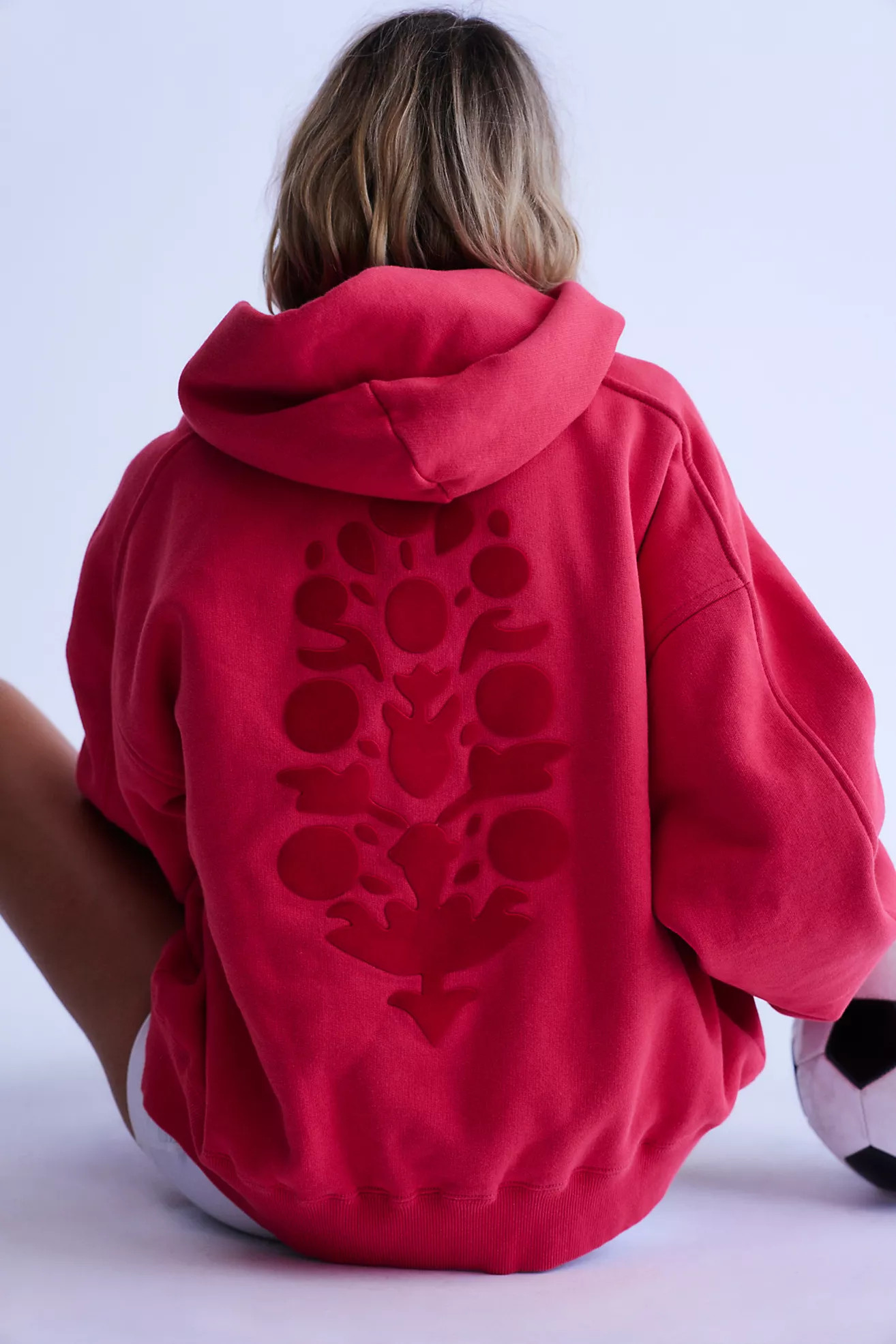 A Cut Above Flocked Buti Logo Hoodie | Free People (Global - UK&FR Excluded)