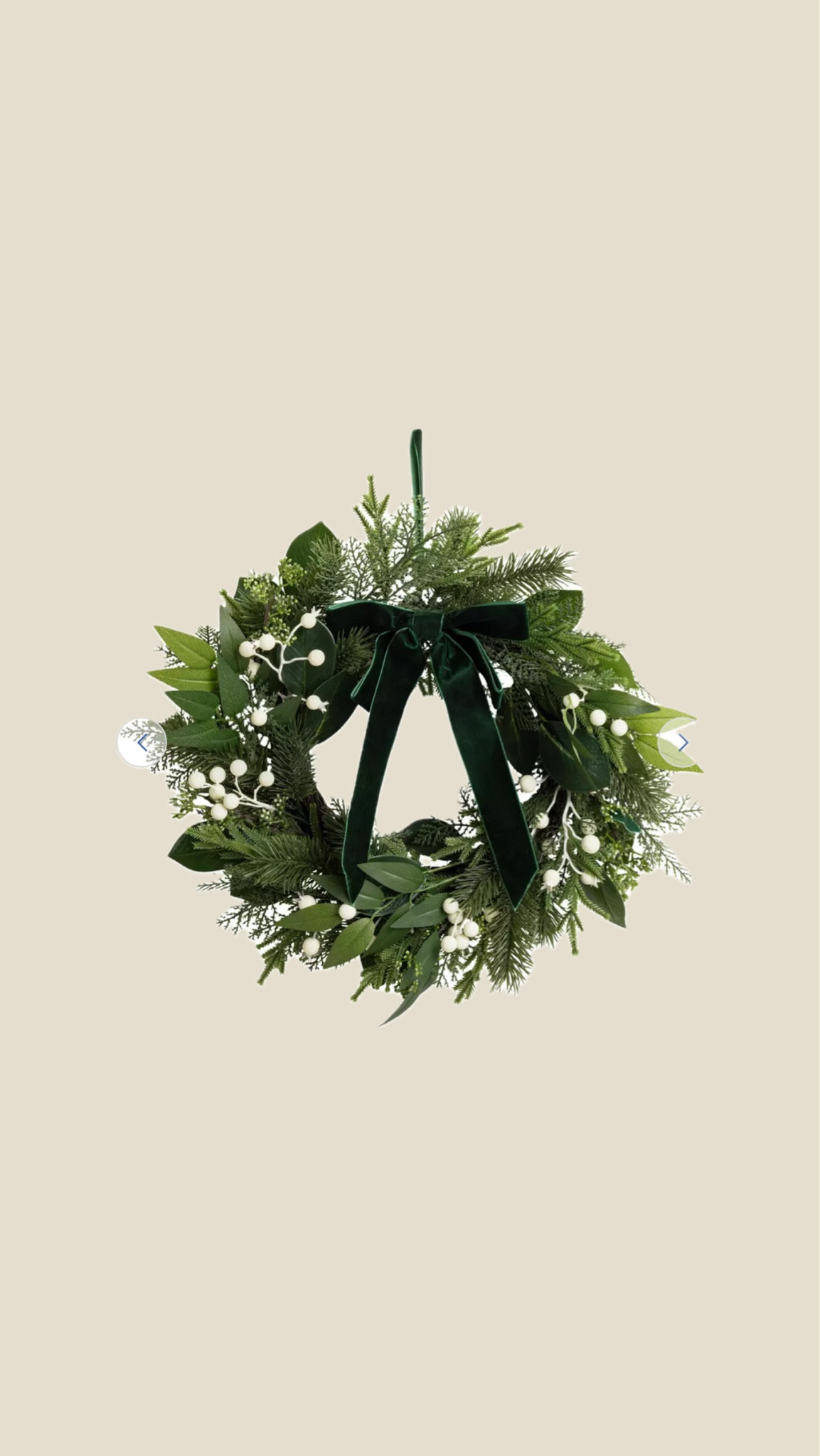 Affordable wreath from Habitat

#LTKuk #LTKeurope #LTKwinter