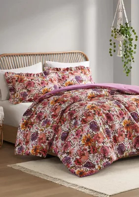 Echo Design Floral Bedding Set, Queen | Belk