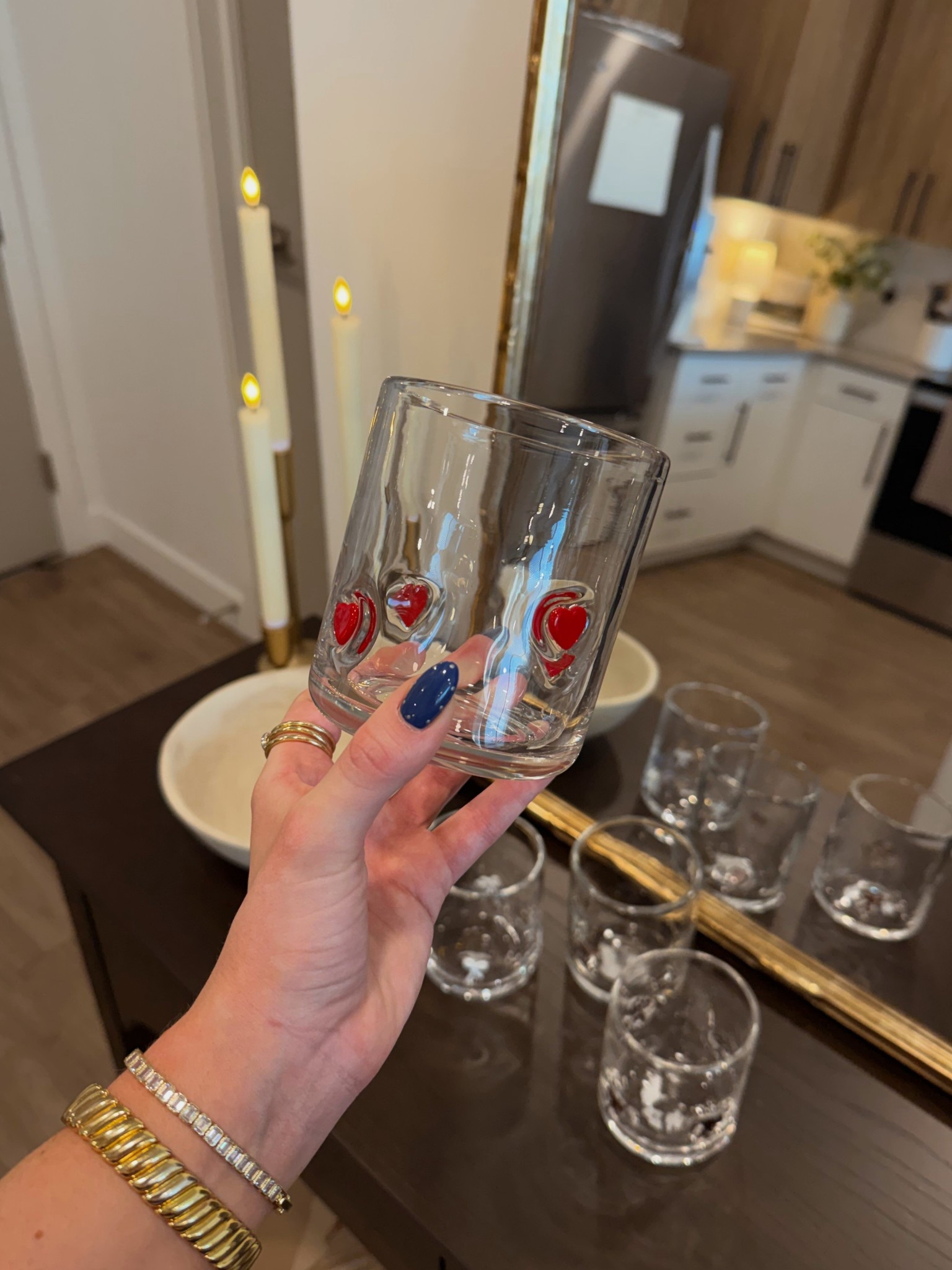 valentine glasses! Anthropologie inspired cups🫶🏼