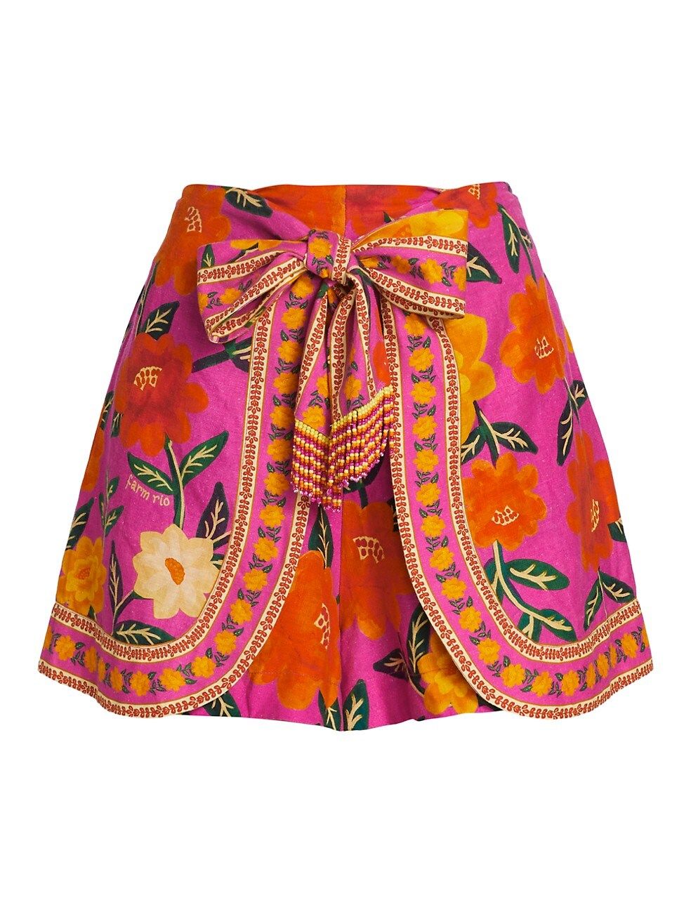 Layered Floral Tapestry Shorts | Saks Fifth Avenue