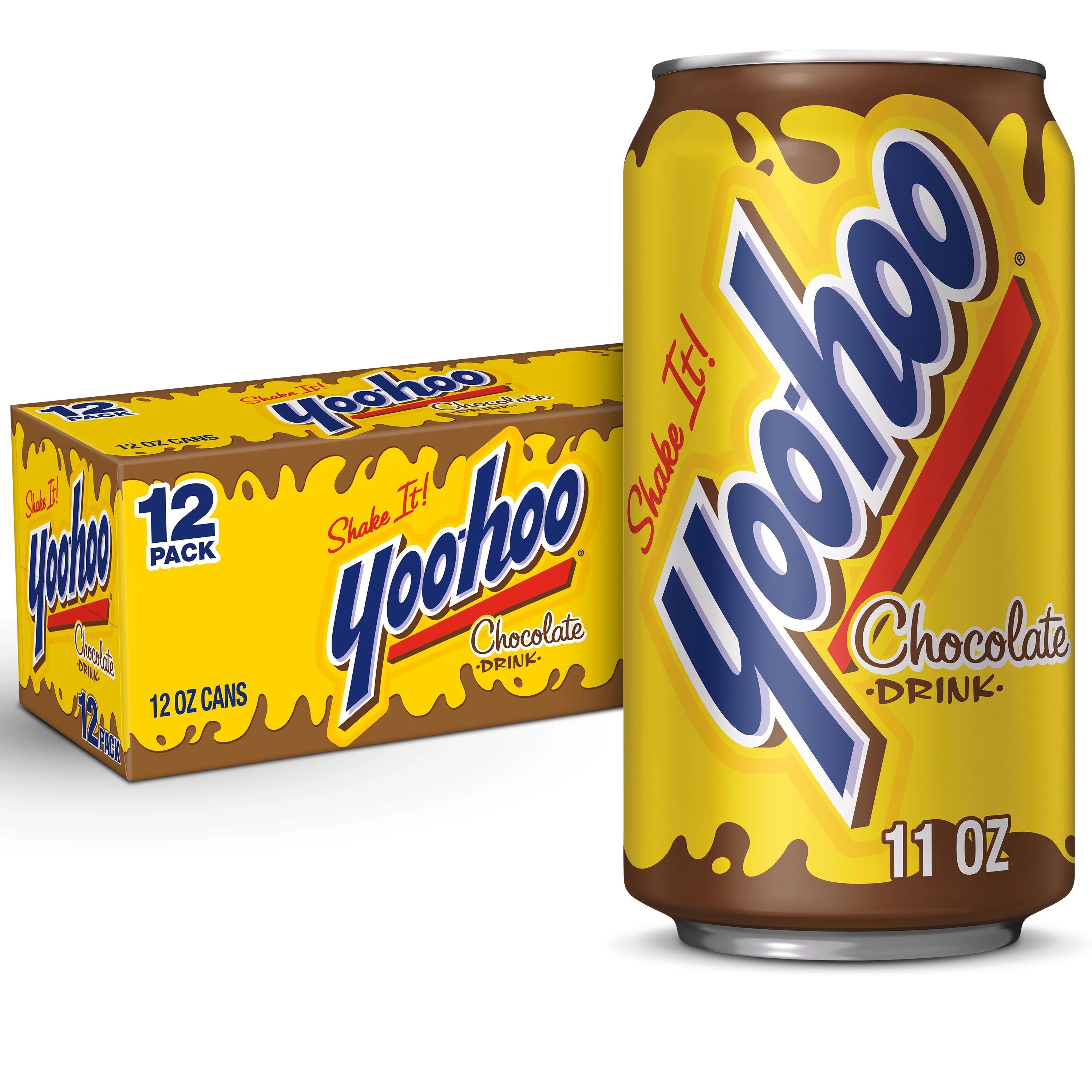 Yoo-Hoo Chocolate Drink Milk, 11 Fl Oz, 12 Ct - Walmart.com | Walmart (US)