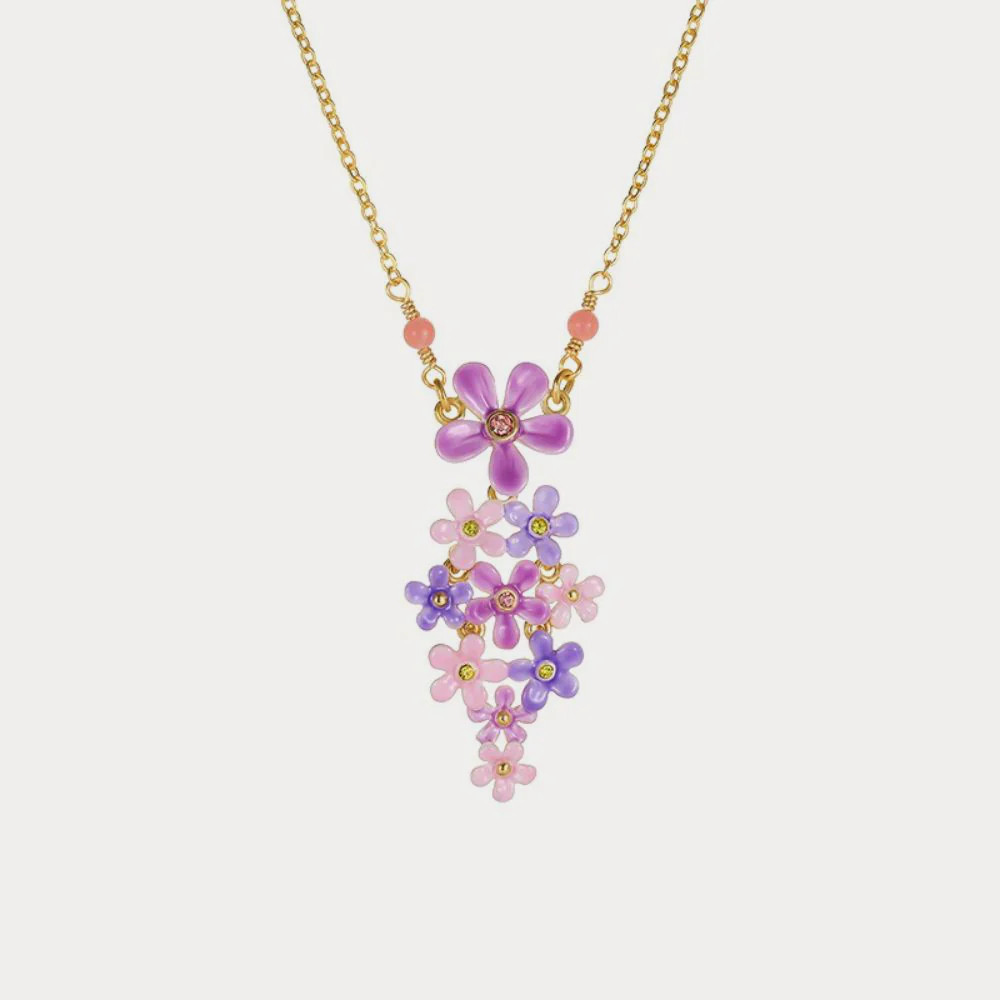Forget-Me-Not Flowers Necklace | Selenichast