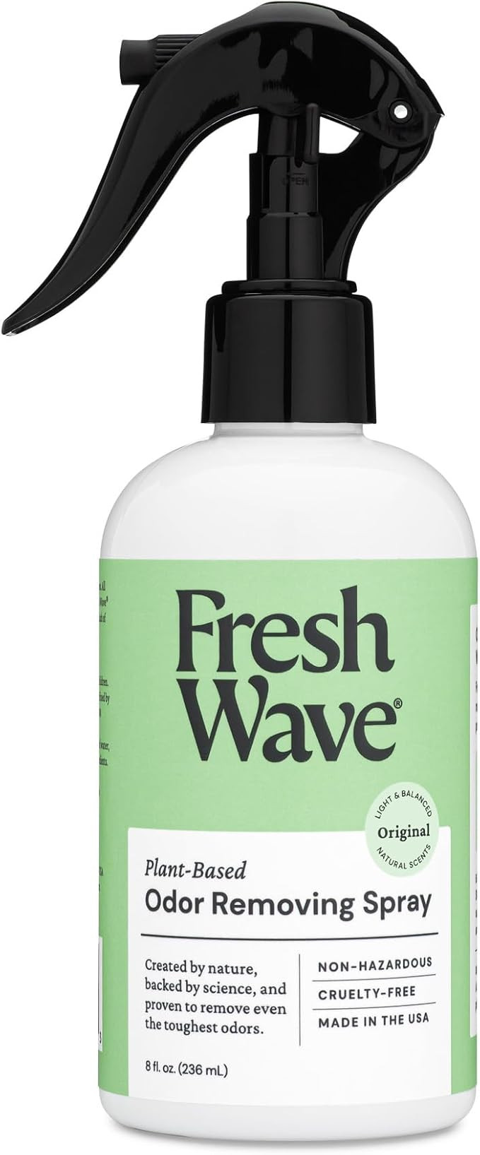 Fresh Wave Odor Eliminator Spray & Air Freshener, 8 fl. oz., Natural Ingredients | Amazon (US)