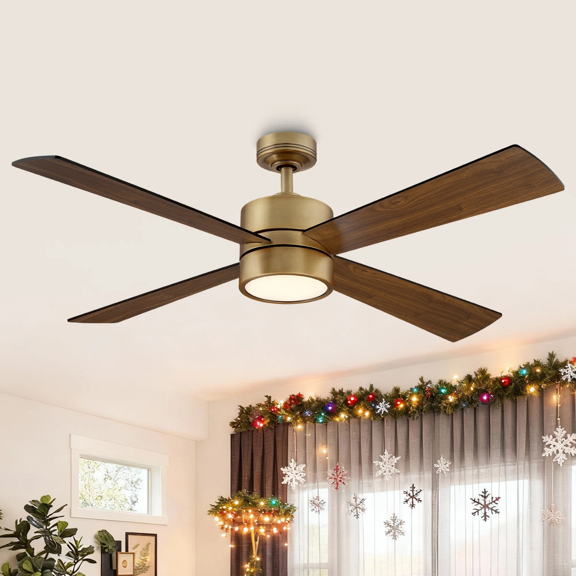 Camran 52'' Ceiling Fan with LED Lights | Wayfair North America