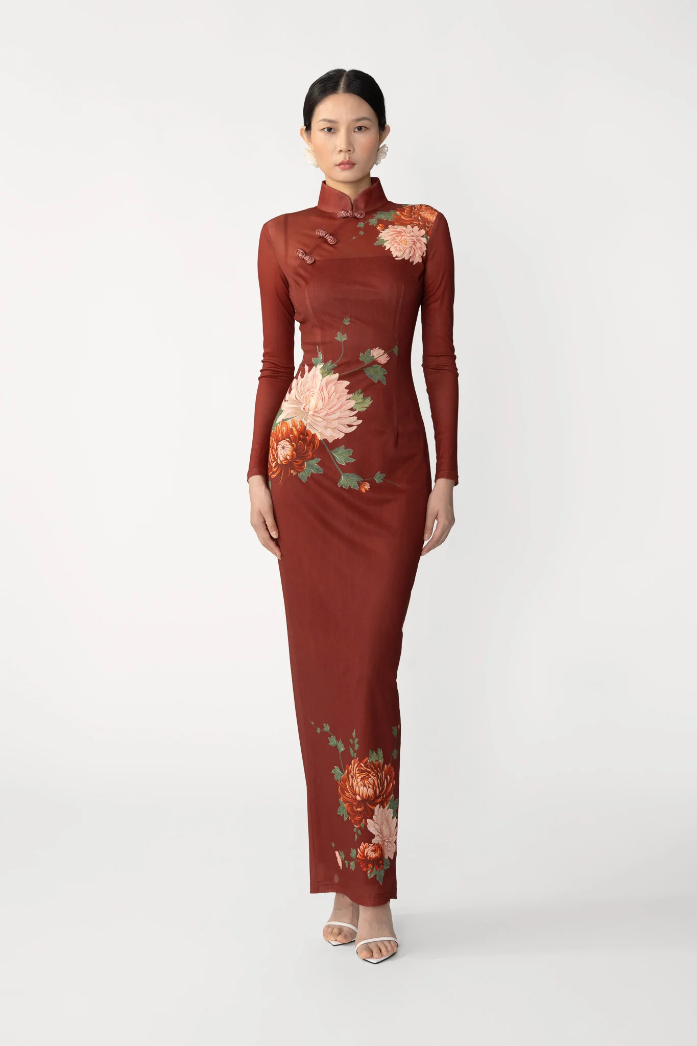 Kaia Mesh Maxi Dress | Sau Lee