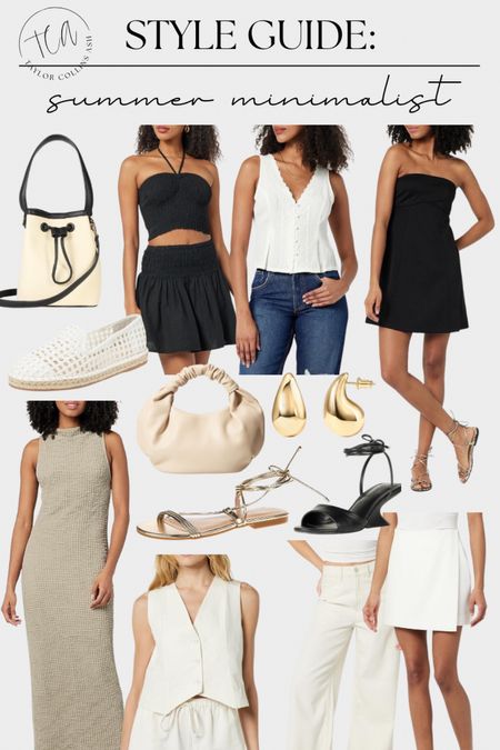 Modern minimalist outfits for summer! All affordable pieces from Amazon! 

#LTKSaleAlert #LTKSeasonal #LTKFindsUnder100