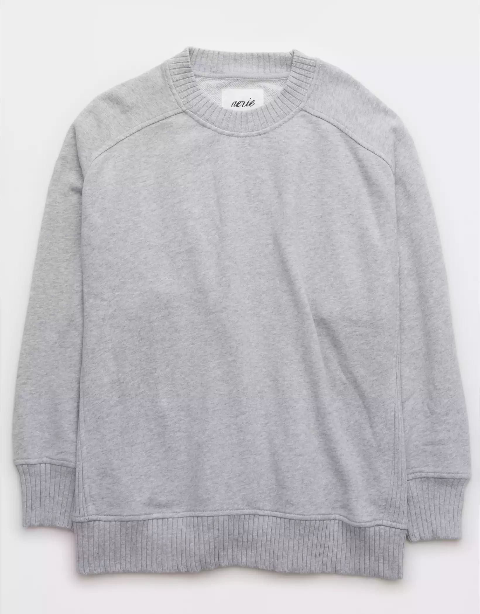 Aerie Down-To-Earth Crew Sweatshirt | Aerie