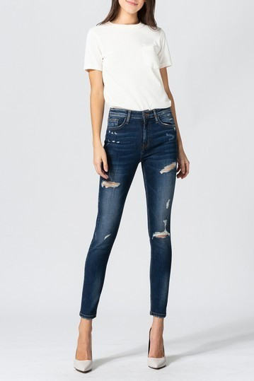 Faria Distressed Crop Skinny Jeans | Nordstrom Rack