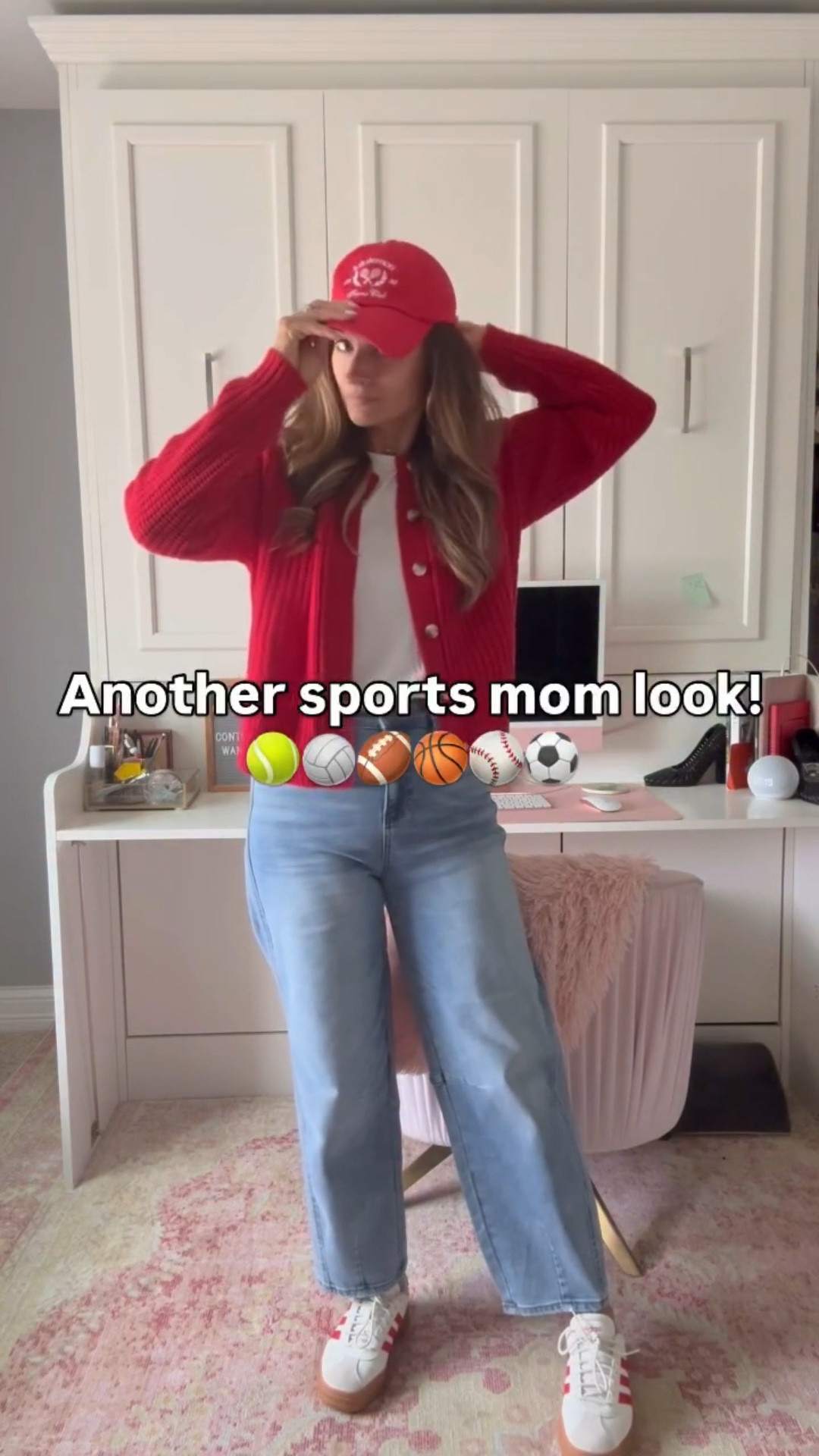 Another day, another game day look! Fall sports have ended and winter sports are gearing up! This cardigan from @cozyearth is a current favorite! Loe the color for our sports’ team, but it will be great for the holidays as well!

Fit Tip: Everything is true to size. Wearing a small or 4 in each piece. Use code CE-CANDACEP to save on my cardigan.

#LTKStyleTip