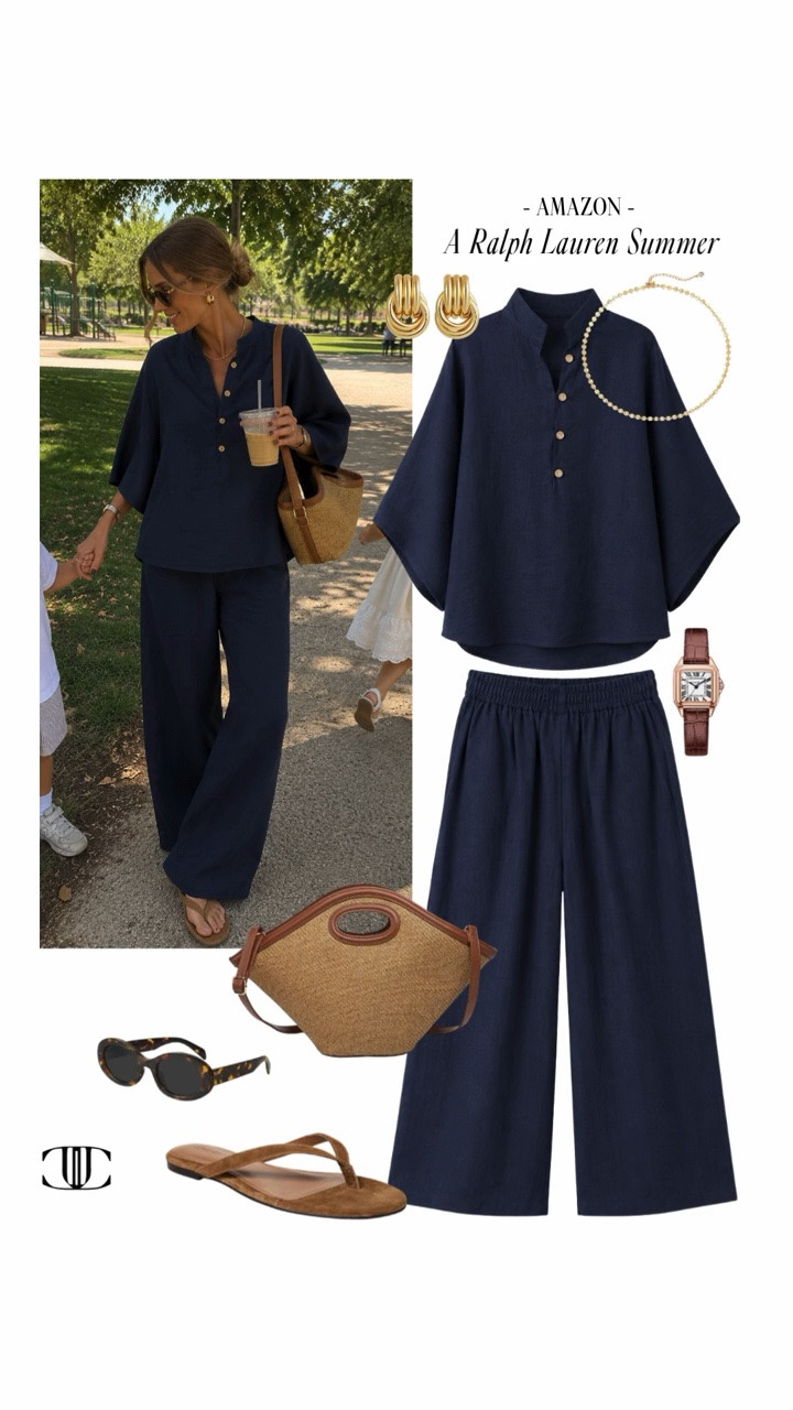 The timeless Ralph Lauren summer aesthetic—without the designer price tag. 🤍⚓

This Amazon edit is filled with classic fashion and home finds inspired by the iconic coastal American style we all love. Think crisp whites, nautical stripes, linen textures, woven accents, polished tailoring, and home décor that feels equal parts relaxed and refined.

If you're looking to bring that timeless summer look into your wardrobe and your home, this edit is for you.

Shop the full collection below. ✨

#AmazonFinds #RalphLaurenInspired #CoastalStyle #ClassicStyle #SummerStyle #AmazonHome #LTKStyle #QuietLuxury #AmericanClassic #TimelessStyle #SummerDecor #PreppyStyle #AmazonFavorites #DesignerInspired

#LTKHome #LTKootd #LTKSeasonal #LTKOver40