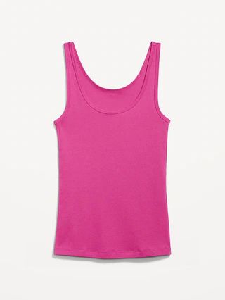 First-Layer Rib-Knit Tank Top | Old Navy (US)