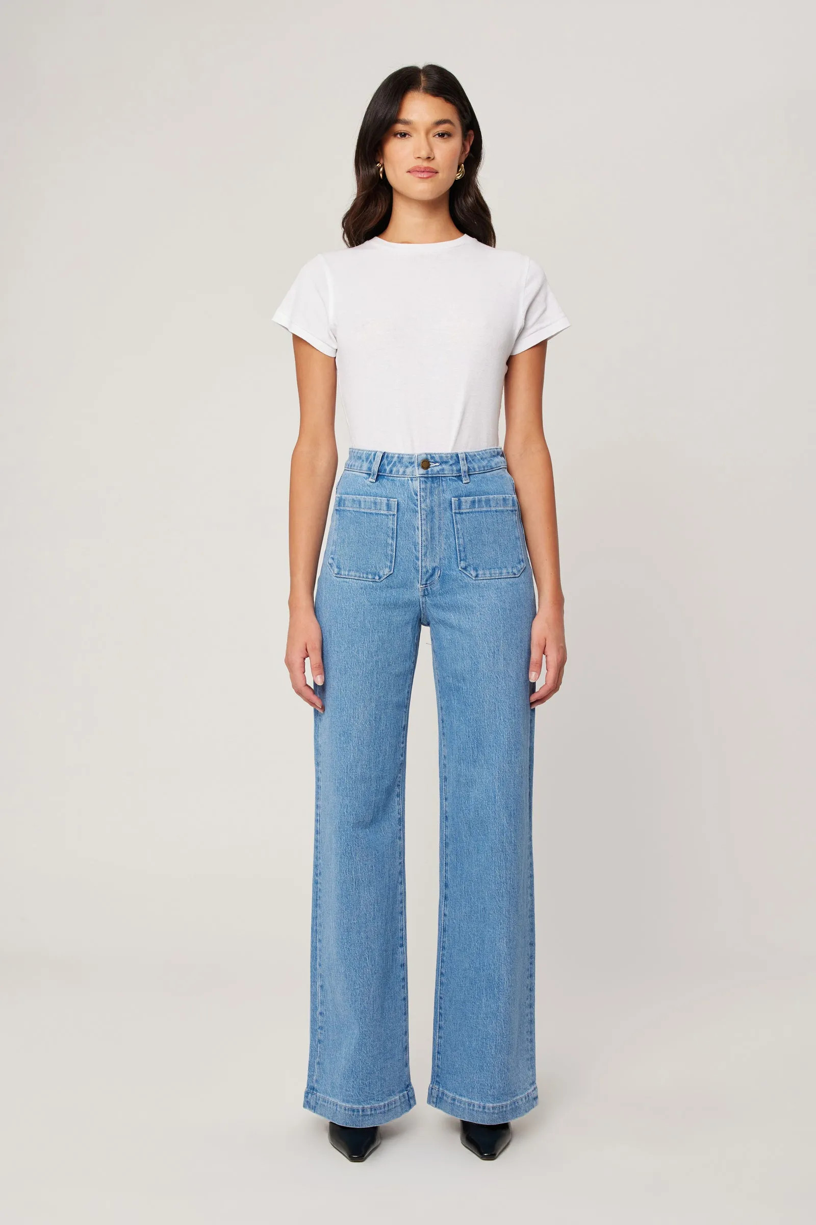 Sailor Jean Long - Lily Blue | Rolla's Jeans US/CAN