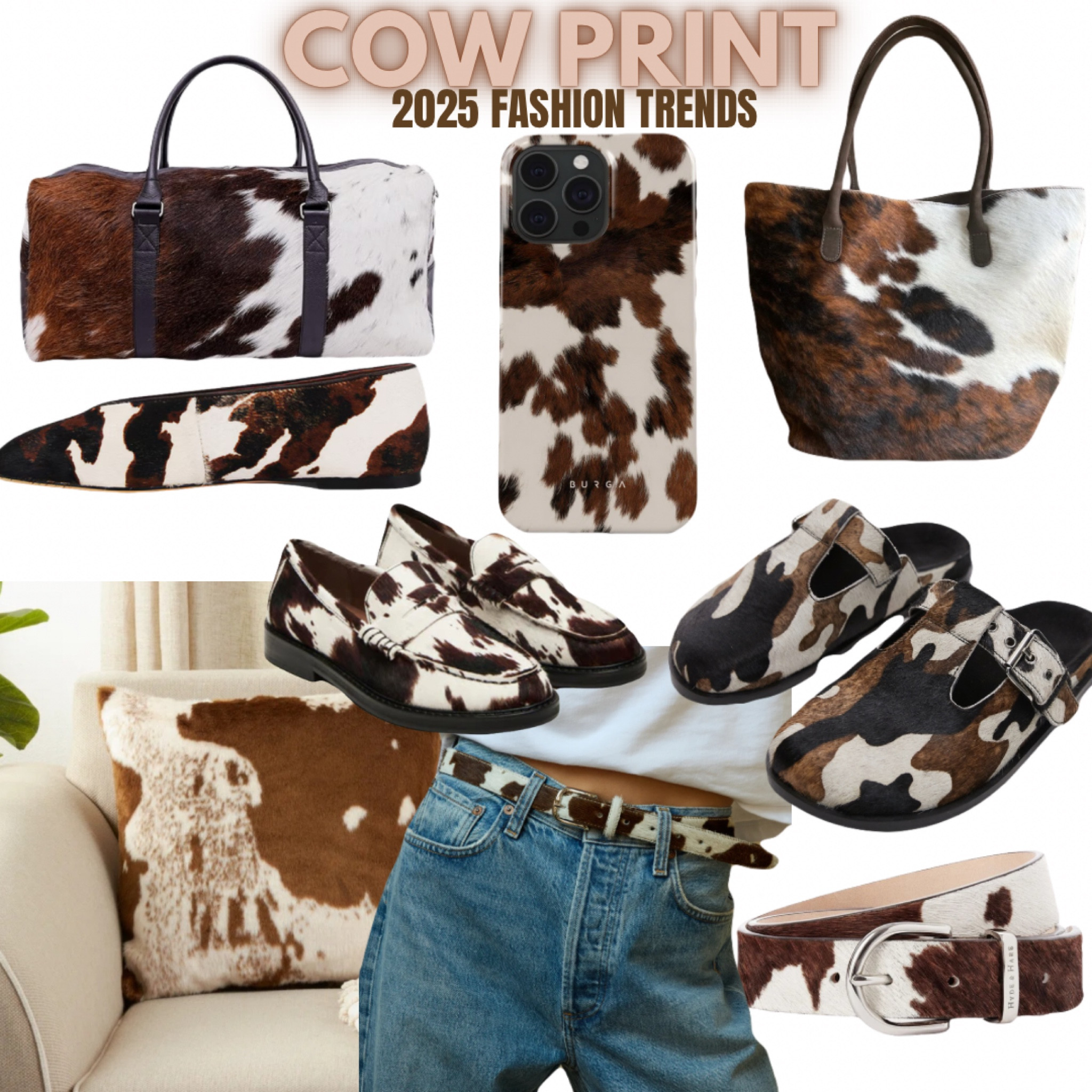 2025 Fashion Trends: Cow Print

#LTKMostLoved #LTKOver40 #LTKStyleTip