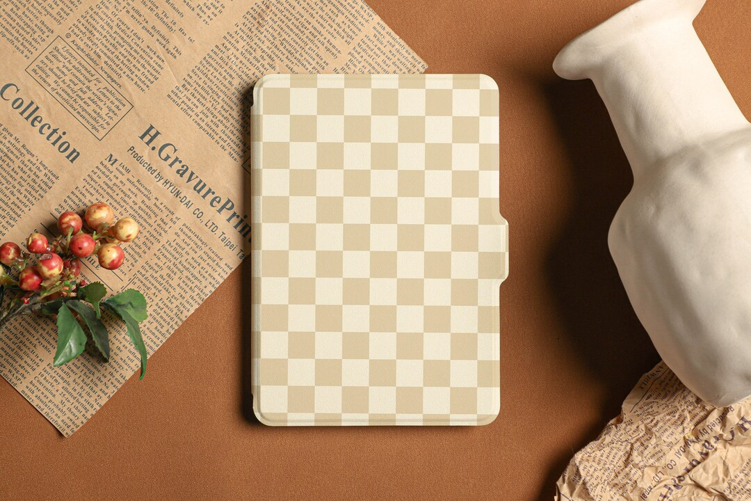 Beige Squares Kindle Case Kindle Paperwhite 11th Generation, All New Kindle 6 2022 Case,kindle Pa... | Etsy (US)