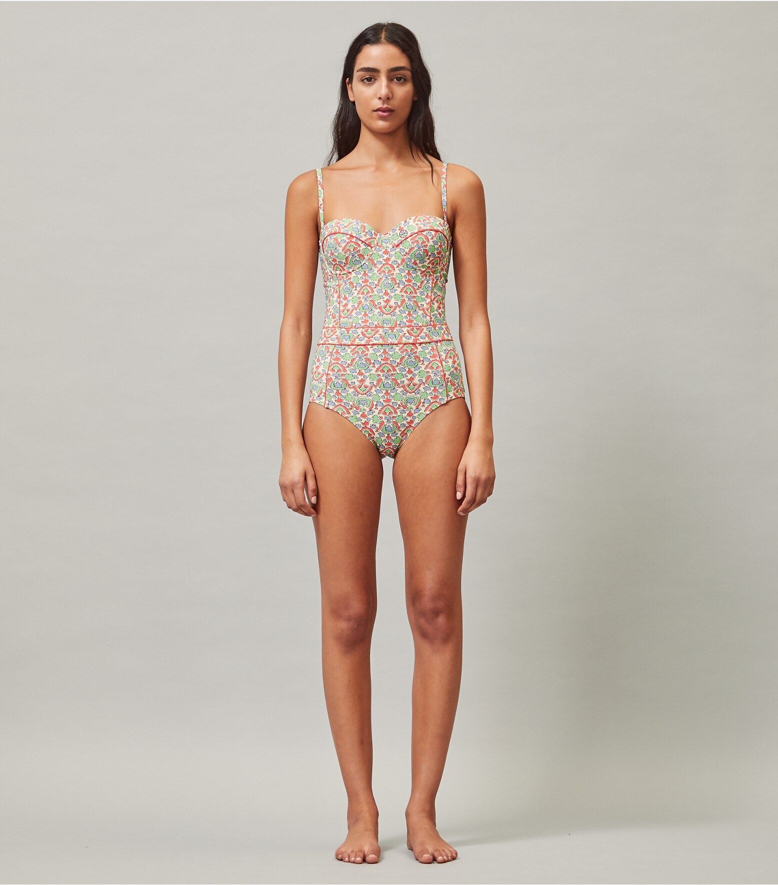 Lipsi Printed One-Piece Swimsuit | Tory Burch (US)