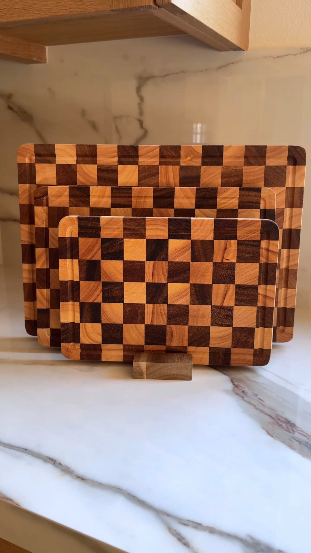 Upgrade your kitchen with these timeless wooden cutting boards and matching utensils. Functional, beautiful, and the perfect touch for a warm, elevated kitchen 🤎✨

#LTKU #LTKHome