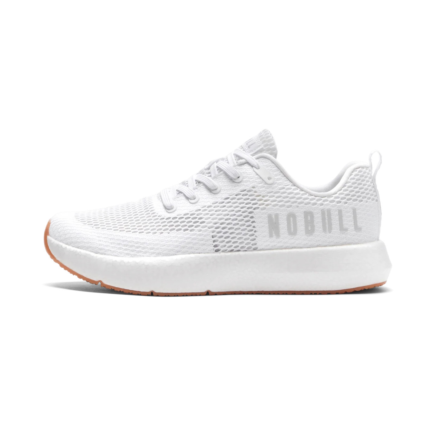Women's White Drive Mesh Shoes | NOBULL | NOBULL