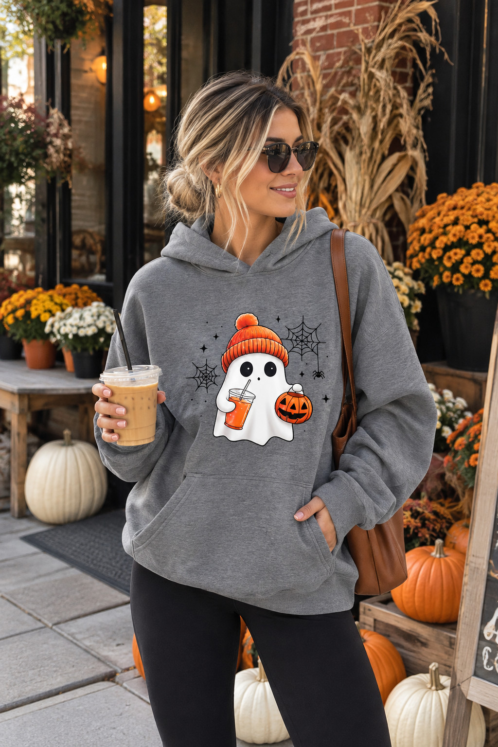 Spooky but make it adorable! 👻💕 These Amazon Halloween sweatshirts are perfect for the girlies who want cute little ghosts, playful pumpkins, and fun Halloween prints instead of anything too scary. I’m loving the cozy oversized fits for fall coffee dates, lounging, and casual weekend plans. Style with biker shorts and sneakers now, then switch to leggings when it gets cooler!#GirlyHalloween #CuteSpookySeason #AmazonGirlFinds #HalloweenSweatshirtsForWomen #GhostGraphicSweatshirt #PumpkinGraphicSweatshirt #HalloweenAesthetic #FallBikerShortsOutfit #CozyGirlyStyle #AmazonFashion #LTKFinds 

 #LTKSeasonal #LTKU #LTKSaleAlert