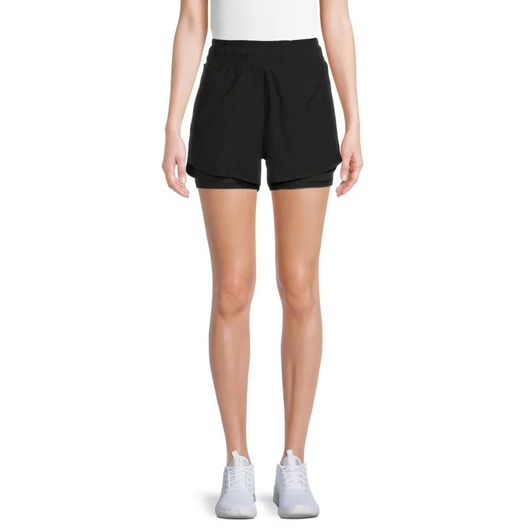 Avia Women's Running Shorts with Bike Liner | Walmart (US)