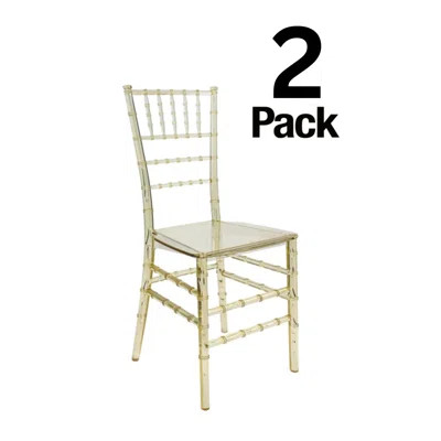Resin ThinVisible Chiavari Chair, 2 Chair Bundle by Chivari | Wayfair Professional