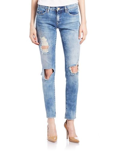 BLANK NYC&nbsp;Distressed Skinny Jeans | Lord & Taylor