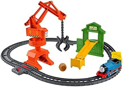 Thomas & Friends Cassia Crane & Cargo Set, motorized train and track set for preschoolers ages 3 ... | Amazon (US)